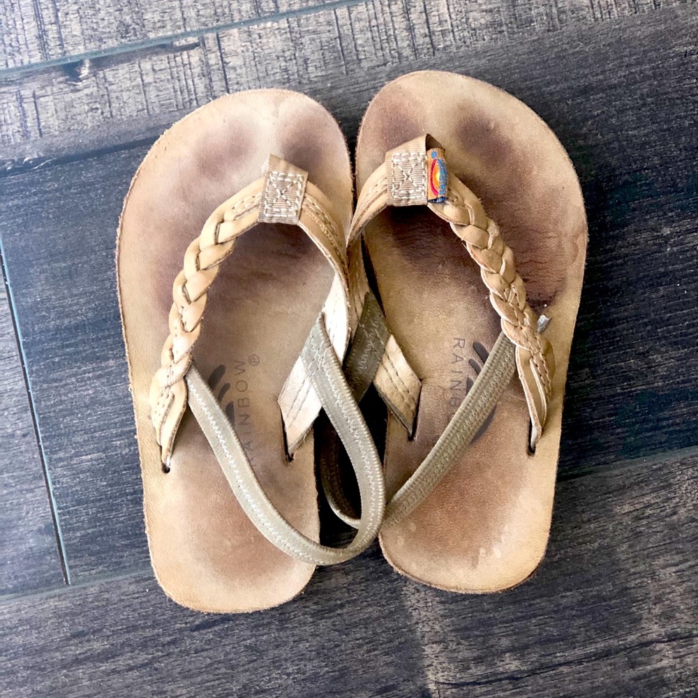 Toddler Girls Rainbow Sandals